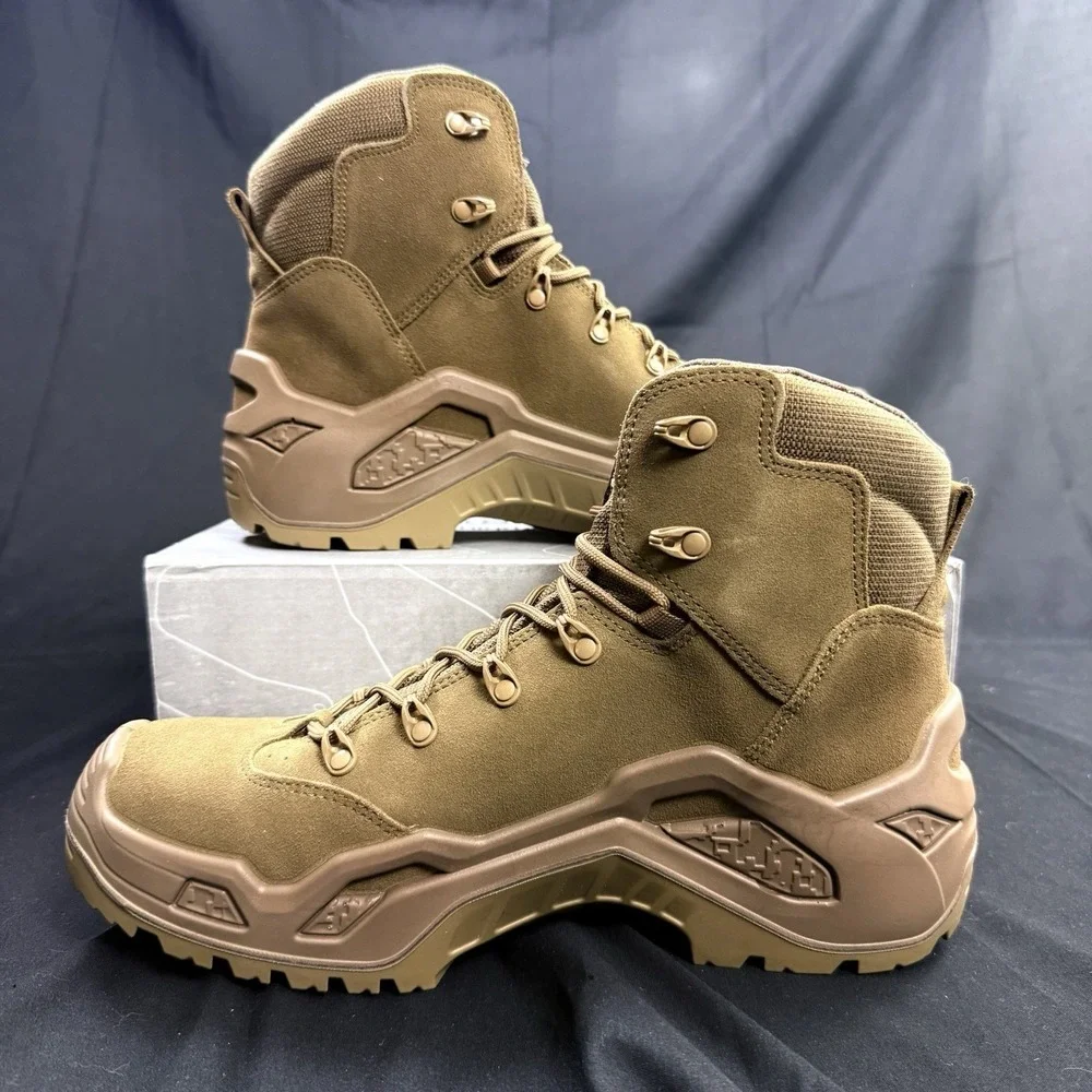 Lowa Tactical Boots Z-6S C Outdoor Hiking Trekking Lace Up Ankle Suede Size 11.5